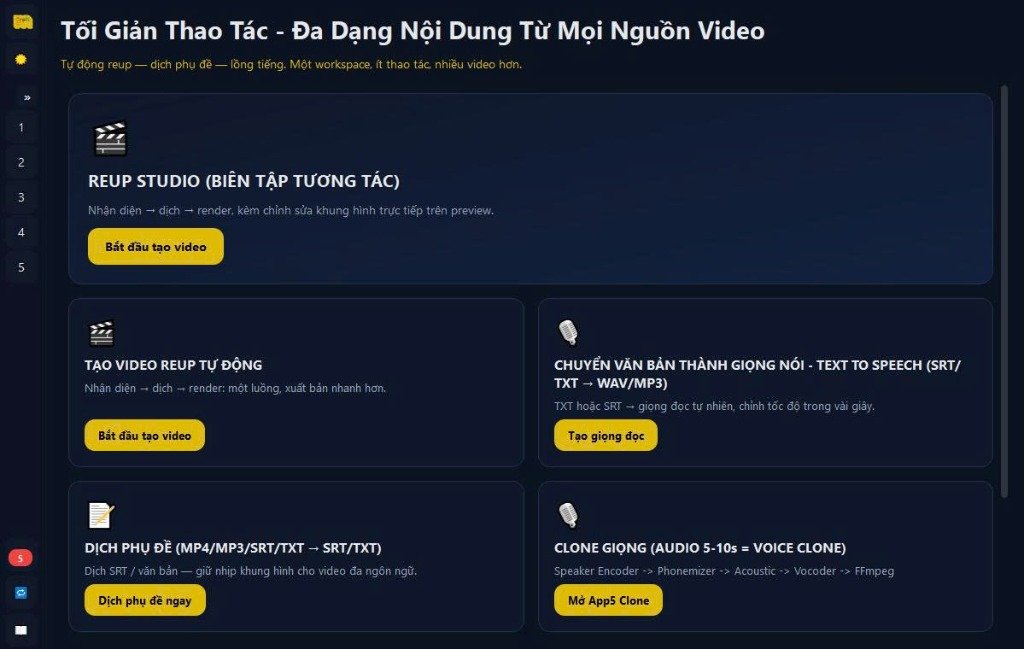 REUP CRAFT ONE Mockup